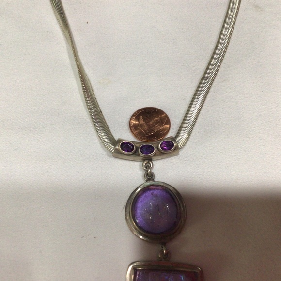 925 sterling silver very unique necklace. - Picture 3 of 6